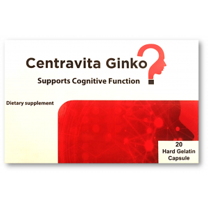 CENTRAVITA GINKO DIETARY SUPPLEMENT 20 CAPSULES